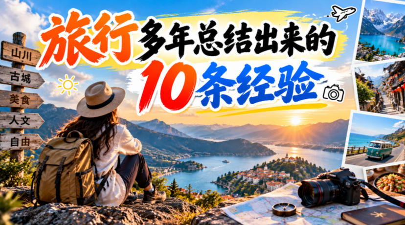 付费文章：旅行多年总结出来的10条经验-橙心云网创
