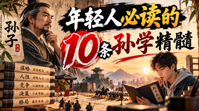 某公众号付费文章:年轻人必读的10条孙学精髓-橙心云网创
