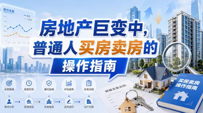 付费文章:房地产巨变中,普通人买房卖房的操作指南【上篇+下篇】-橙心云网创