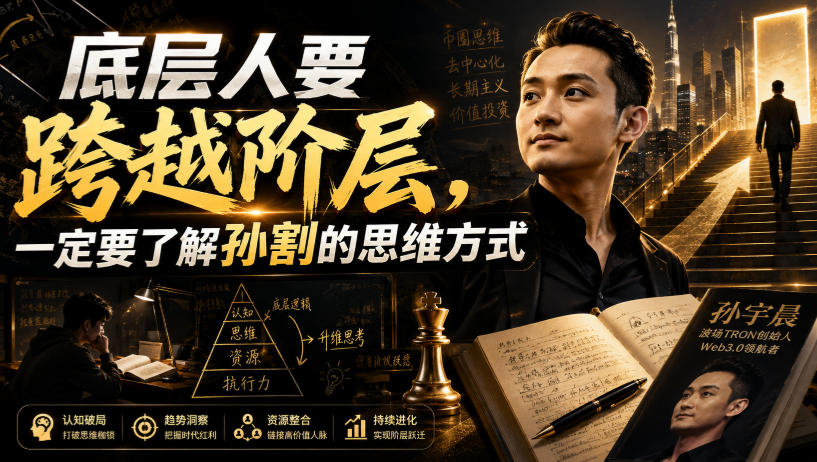 付费文章:底层人要跨越阶层,一定要了解孙割的思维方式-橙心云网创