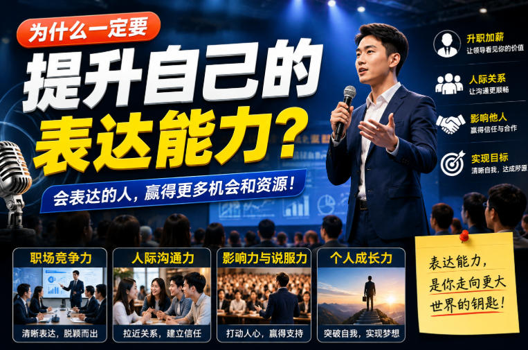 付费文章:为什么一定要提升自己的表达能力?-橙心云网创