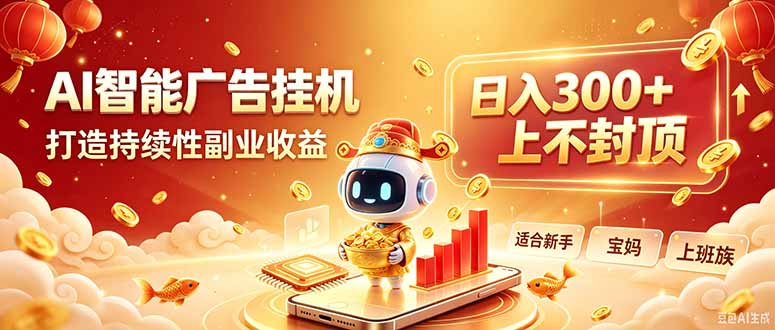 告别手动干活!AI自动化,解锁线上被动收益-橙心云网创