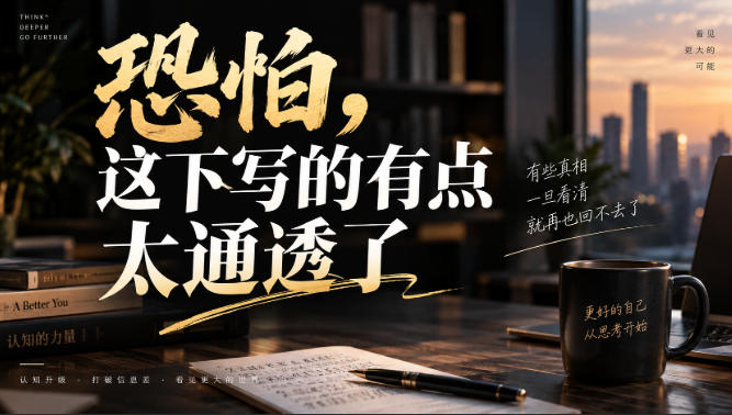 灏泽叔最新付费文章:恐怕,这下写的有点太通透了-橙心云网创