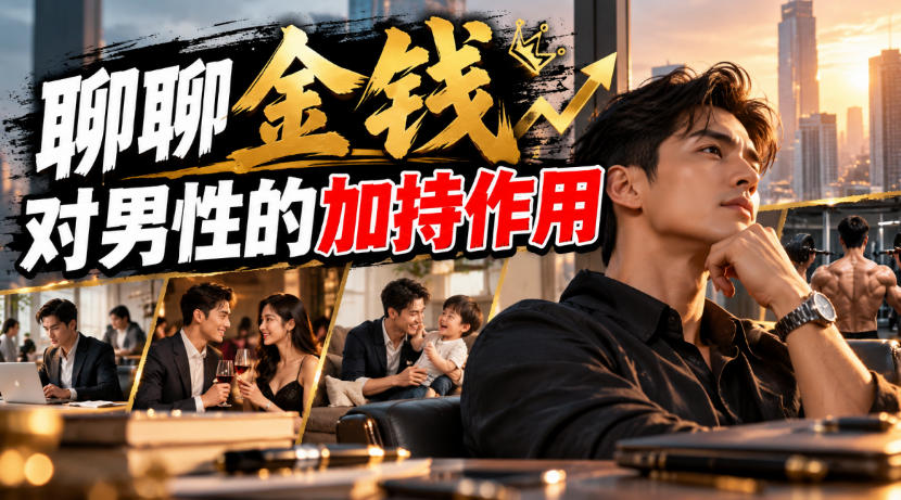 某公众号付费文章:聊聊金钱对男性的加持作用-橙心云网创